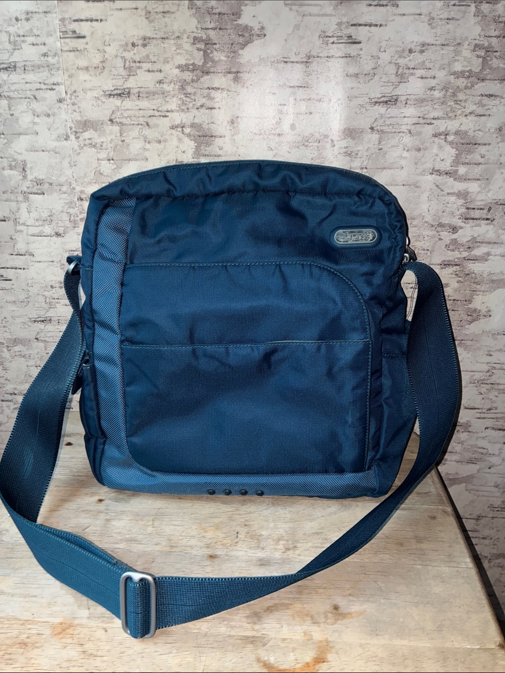 Tumi Navy Blue Messenger Crossbody Bag